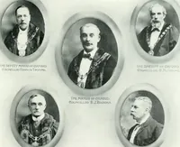 Picture 8 of 69 from Souvenir of the Oxford historical pageant : in aid of the Radcliffe Infirmary, Oxford Eye Hospital, etc., commemoration, 1907, June 27th 28th, 29th, and July 1st, 2d and 3d (1907), leaf 14