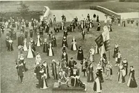 Picture 45 of 69 from Souvenir of the Oxford historical pageant : in aid of the Radcliffe Infirmary, Oxford Eye Hospital, etc., commemoration, 1907, June 27th 28th, 29th, and July 1st, 2d and 3d (1907), leaf 45