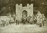 Picture 47 of 69 from Souvenir of the Oxford historical pageant : in aid of the Radcliffe Infirmary, Oxford Eye Hospital, etc., commemoration, 1907, June 27th 28th, 29th, and July 1st, 2d and 3d (1907), leaf 47