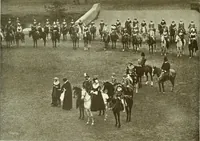 Picture 50 of 69 from Souvenir of the Oxford historical pageant : in aid of the Radcliffe Infirmary, Oxford Eye Hospital, etc., commemoration, 1907, June 27th 28th, 29th, and July 1st, 2d and 3d (1907), leaf 51