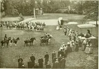 Picture 51 of 69 from Souvenir of the Oxford historical pageant : in aid of the Radcliffe Infirmary, Oxford Eye Hospital, etc., commemoration, 1907, June 27th 28th, 29th, and July 1st, 2d and 3d (1907), leaf 52