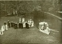 Picture 53 of 69 from Souvenir of the Oxford historical pageant : in aid of the Radcliffe Infirmary, Oxford Eye Hospital, etc., commemoration, 1907, June 27th 28th, 29th, and July 1st, 2d and 3d (1907), leaf 54