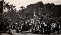 An illustration from Souvenir of the unveiling, dedication and presentation of the Abraham Lincoln G. A. R. memorial monument : dedicated to the veterans of the Civil War, 1861-1865, at Long Beach, California, July 3rd, 1915 (1915)