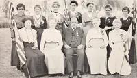 An illustration from Souvenir of the unveiling, dedication and presentation of the Abraham Lincoln G. A. R. memorial monument : dedicated to the veterans of the Civil War, 1861-1865, at Long Beach, California, July 3rd, 1915 (1915)