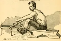 An illustration from Spalding's hand book of sporting rules and training, containing full and authentic codes of rules governing all popular games and sports (1886)