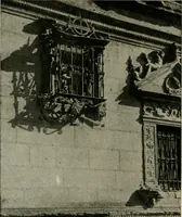 An illustration from Spanish architecture of the sixteenth century; general view of the plateresque and Herrera styles (1917)