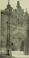 An illustration from Spanish architecture of the sixteenth century; general view of the plateresque and Herrera styles (1917)