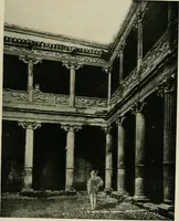 An illustration from Spanish architecture of the sixteenth century; general view of the plateresque and Herrera styles (1917)