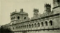 An illustration from Spanish architecture of the sixteenth century; general view of the plateresque and Herrera styles (1917)