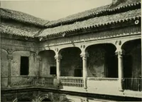 An illustration from Spanish architecture of the sixteenth century; general view of the plateresque and Herrera styles (1917)
