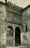 An illustration from Spanish architecture of the sixteenth century; general view of the plateresque and Herrera styles (1917)