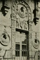 An illustration from Spanish architecture of the sixteenth century; general view of the plateresque and Herrera styles (1917)