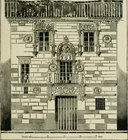 An illustration from Spanish architecture of the sixteenth century; general view of the plateresque and Herrera styles (1917)