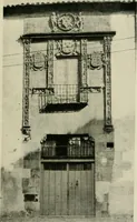 An illustration from Spanish architecture of the sixteenth century; general view of the plateresque and Herrera styles (1917)