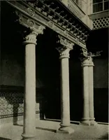 An illustration from Spanish architecture of the sixteenth century; general view of the plateresque and Herrera styles (1917)