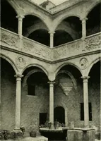 An illustration from Spanish architecture of the sixteenth century; general view of the plateresque and Herrera styles (1917)