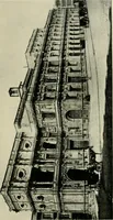 An illustration from Spanish architecture of the sixteenth century; general view of the plateresque and Herrera styles (1917)