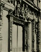 An illustration from Spanish architecture of the sixteenth century; general view of the plateresque and Herrera styles (1917)