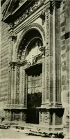 An illustration from Spanish architecture of the sixteenth century; general view of the plateresque and Herrera styles (1917)