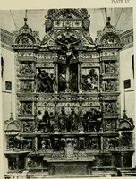 An illustration from Spanish architecture of the sixteenth century; general view of the plateresque and Herrera styles (1917)
