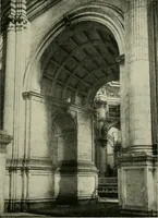 An illustration from Spanish architecture of the sixteenth century; general view of the plateresque and Herrera styles (1917)