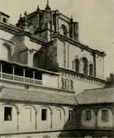 An illustration from Spanish architecture of the sixteenth century; general view of the plateresque and Herrera styles (1917)