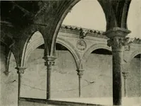 An illustration from Spanish architecture of the sixteenth century; general view of the plateresque and Herrera styles (1917)