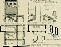 Picture 209 of 230 from Spanish architecture of the sixteenth century; general view of the plateresque and Herrera styles (1917), leaf 410