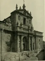 An illustration from Spanish architecture of the sixteenth century; general view of the plateresque and Herrera styles (1917)