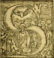 An illustration from Specchio di virtu : nel quale brevemente si descriue la buona amicitia, la grandezza, e principio del matrimonio & di quanta eccellecza sia nelle femmine la castita; con molit notabilissimi essempe secondo i soggetti, da qvaliciascvno potra prender materia, & ammaestramento di ben viuere (1566)
