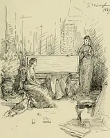 An illustration from Special exhibition of paintings by American artists at home and in Europe, Nov. 7-Dec. 26 : illustrated catalog (1881)