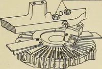An illustration from Specifications for the multiplex printing telegraph system : theory and operation (1920)