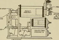 An illustration from Specifications for the multiplex printing telegraph system : theory and operation (1920)