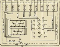An illustration from Specifications for the multiplex printing telegraph system : theory and operation (1920)