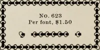 An illustration from Specimen book and catalog : a price list of printers' supplies .. (1907)
