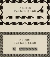 An illustration from Specimen book and catalog : a price list of printers' supplies .. (1907)
