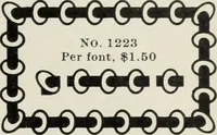 An illustration from Specimen book and catalog : a price list of printers' supplies .. (1907)