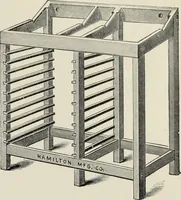 An illustration from Specimen book and catalog : a price list of printers' supplies .. (1907)