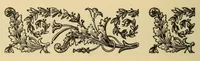 An illustration from Specimen des caractères de la fonderie de N. P. Gando à Paris et de son fils Th. S. Gando à Bruxelles (1917)