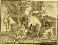 An illustration from Specimen historicum typographiae romanae xv. saeculi. (1778)
