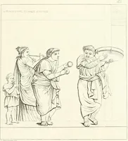 An illustration from Specimens from the Naples Museum : one hundred and sixty-eight plates, engraved on copper by the best Italian artists, illustrating four hundred and sixty-six objects from every branch of art and archaeology (1889)
