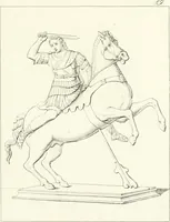 An illustration from Specimens from the Naples Museum : one hundred and sixty-eight plates, engraved on copper by the best Italian artists, illustrating four hundred and sixty-six objects from every branch of art and archaeology (1889)
