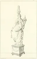 An illustration from Specimens from the Naples Museum : one hundred and sixty-eight plates, engraved on copper by the best Italian artists, illustrating four hundred and sixty-six objects from every branch of art and archaeology (1889)