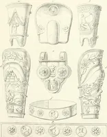 An illustration from Specimens from the Naples Museum : one hundred and sixty-eight plates, engraved on copper by the best Italian artists, illustrating four hundred and sixty-six objects from every branch of art and archaeology (1889)