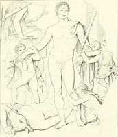 An illustration from Specimens from the Naples Museum : one hundred and sixty-eight plates, engraved on copper by the best Italian artists, illustrating four hundred and sixty-six objects from every branch of art and archaeology (1889)