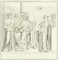 An illustration from Specimens from the Naples Museum : one hundred and sixty-eight plates, engraved on copper by the best Italian artists, illustrating four hundred and sixty-six objects from every branch of art and archaeology (1889)