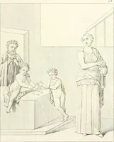 An illustration from Specimens from the Naples Museum : one hundred and sixty-eight plates, engraved on copper by the best Italian artists, illustrating four hundred and sixty-six objects from every branch of art and archaeology (1889)