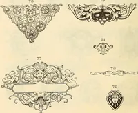 An illustration from [Specimens in the printing office of Francis Hart & Co., New York] (1877)