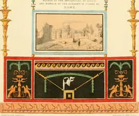 An illustration from Specimens of ancient decorations from Pompeii (1825)