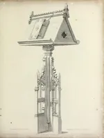 An illustration from Specimens of ancient furniture drawn from existing authorities (1836)